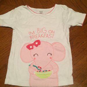 Cute Elephant Sleep Shirt